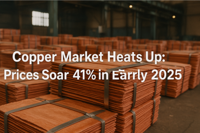Copper Market Heats Up: Prices Soar 41% in Early 2025